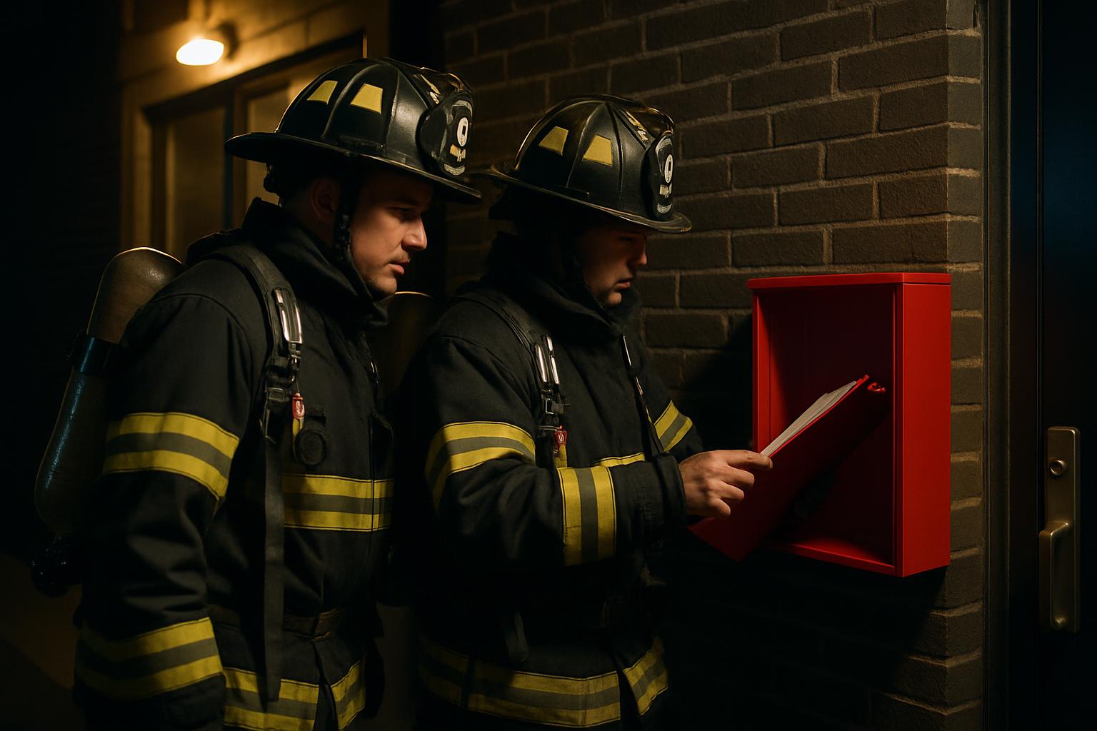 Dossier d'intervention : ce que les pompiers doivent trouver en arrivant sur site