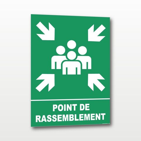 Point de Rassemblement - A2 - PVC