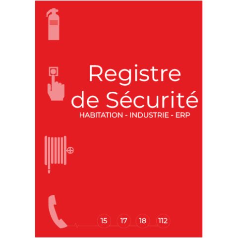 registre de sécurité 64 pages