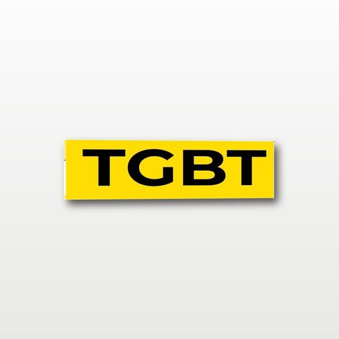 TGBT – Panneau de Signalisation - 20 x 8 cm
