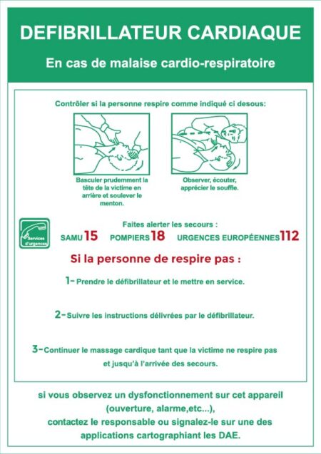 défibrillateur cardiaque