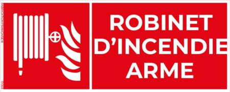robinet d’incendie armé rectangulaire