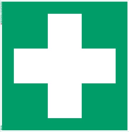trousse de premiers secours – panneau de signalisation