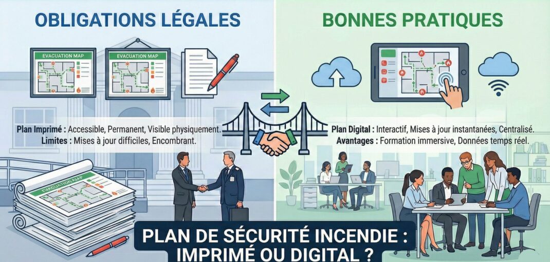 plan de sécurité incendie imprimé ou digital quelle solution choisir en 2025