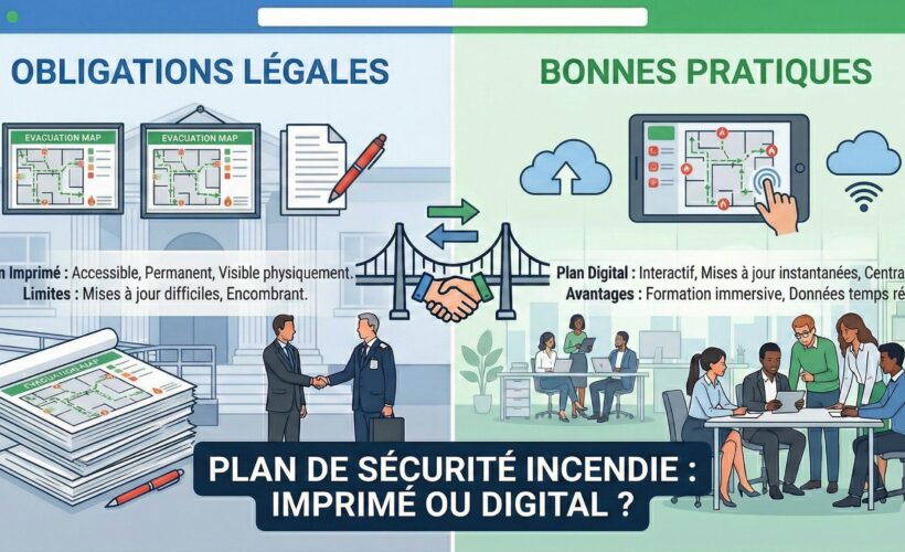 plan de sécurité incendie imprimé ou digital quelle solution choisir en 2025
