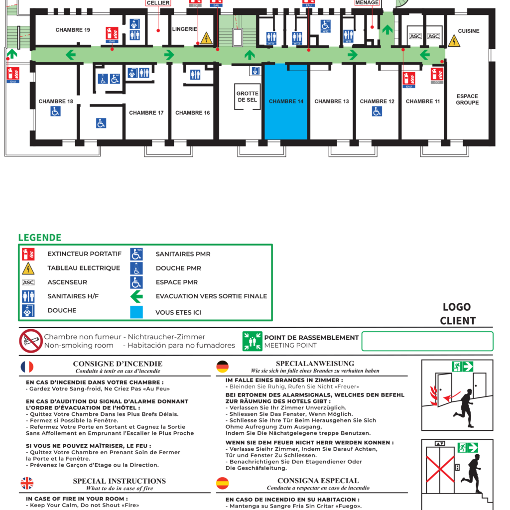 plan de chambre doemo